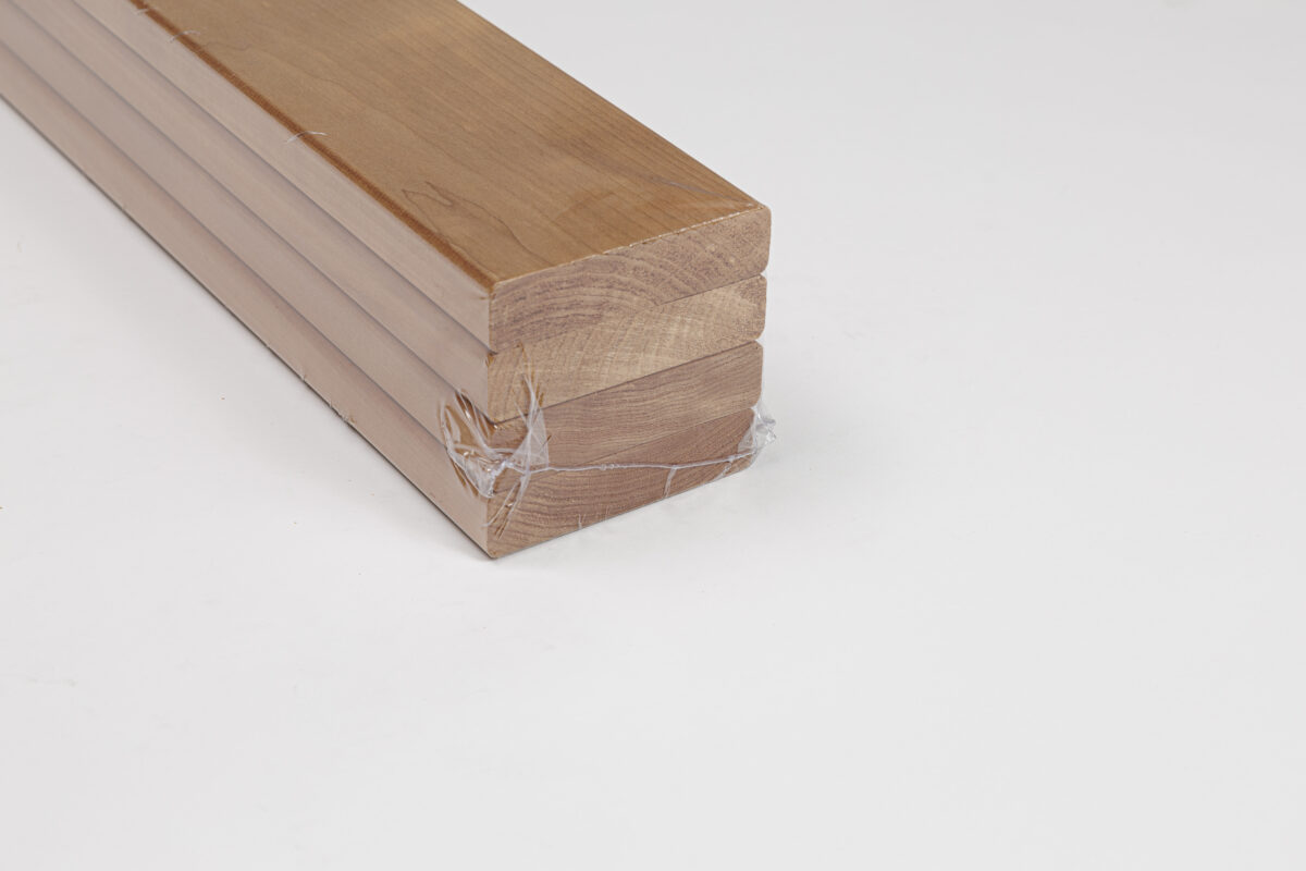 Sauna bench boards,Thermo Aspen, SHP, 28×120, A sort - Image 2