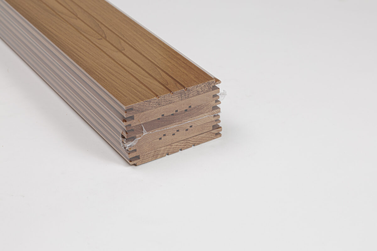 Sauna panel, Thermo Aspen, STS4, 15×140, B sort - Image 2