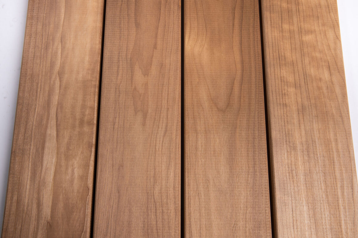 Sauna bench boards,Thermo Aspen, SHP, 28×140, B sort - Image 4