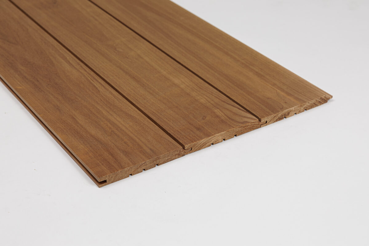 Sauna panel, Thermo Aspen, STS4, 15×140, B sort - Image 3