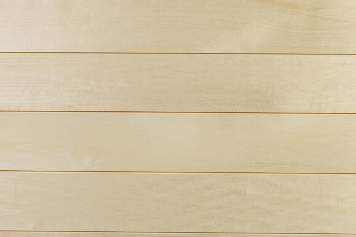 Sauna wall panels, Aspen, STS4, 15×140, A sort - Image 4