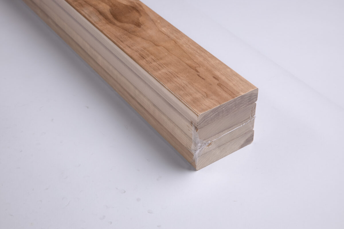 Sauna bench boards,Thermo Aspen, SHP, 28×90, B sort - Image 2