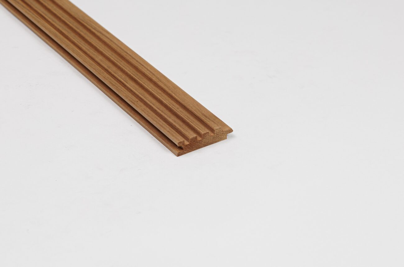 Sauna panel, Thermo Aspen, KYTE S, 15×60, B sort - Image 1